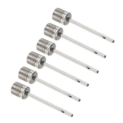 Pack of 6 Sports Ball Pump Needle Inflate Pump Adapter Kit Inflation Needle Foto 1 de 4