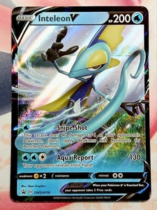 Inteleon V SWSH016 SWSH: Sword & Shield Promo Cards Holo - Picture 1 of 2