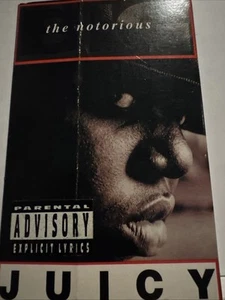 The Notorious B.I.G. - Juicy / Unbelievable - Cassette Tape Single 1994 Arista - Picture 1 of 3