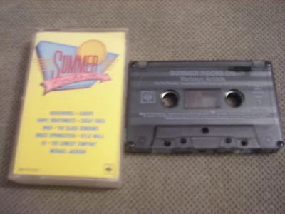 RARE PROMO Summer Rocks On CASSETTE TAPE Michael Jackson U2 Europe + AUSTRALIA ! - Image 1 of 2