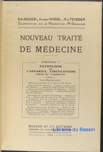 Nouveau traité de médecine X Pathologie appareil circulatoire TII Coeur 1933 - Picture 1 of 5