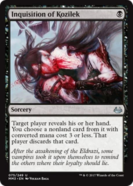 MTG - INQUISITION OF KOZILEK - Modern Masters 2017 (U) - Image 1 of 1