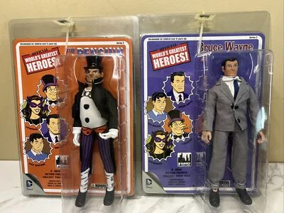Figuras de acción 2013 WORLD’S GREAT HEROES Penguin Bruce Wayne 8 pulgadas (M18) Foto 1 de 4