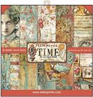 Stamperia International KFT Paper pad 10 Sheets Double-Sided time is an Illusion