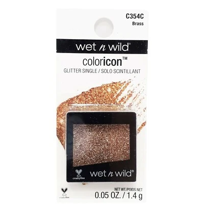 WET N WILD ~ Color Icon Face & Body Glitter Eye Shadow - BRASS #C354C - Image 1 of 4