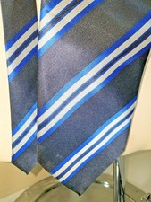 LANVIN 100% Silk Tie Made in France 4 X 59