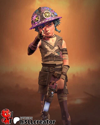 Isha Arcane (3D) 1:6/1:8/1:10/1:12/1:16 Scale Printed Model Kit - Image 1 of 4