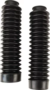 Front Fork Boot Gaitors Set For Yamaha DT250 IT175 TT500 XT500 240 x 58mm 1-101 - Picture 1 of 3