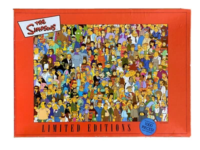The Simpsons Limited Edition 1000 Piece Jigsaw Puzzle - Image 1 of 3