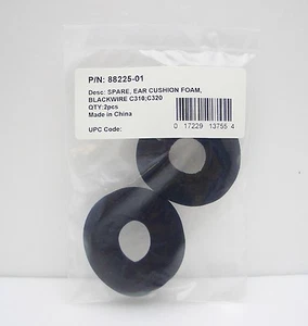 Plantronics Foam Ear Cushion Nero 2-Pack per Blackwire C310-M C320-M - Zdjęcie 1 z 2