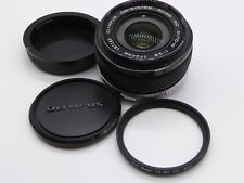 OLYMPUS OM ZUIKO AUTO-W 24MM F2.8 WIDE ANGLE LENS vgc serviced Jan 2024 + filter