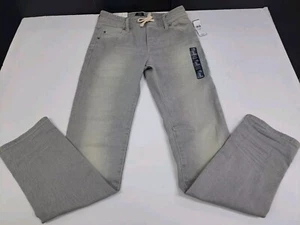 NWT Gap Boys (13) Yrs Slim Stretch Grey Jeans XXL Drawstring #5753 - Picture 1 of 8