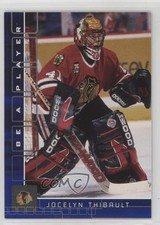 2001-02 ITG Be A Player Memorabilia Sapphire /100 Jocelyn Thibault #12