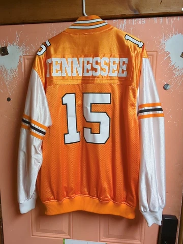 Tennessee Volunteers Vols Football Jersey Reversible Jacket Extreme Fanz Size XL Cover