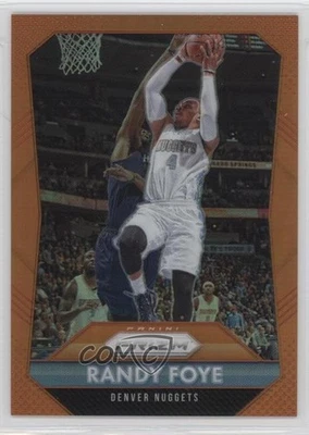 2015-16 Panini Prizm Orange Prizm /65 Randy Foye #133 - Image 1 of 2