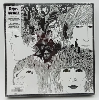 Mint Sealed THE BEATLES Revolver Super Deluxe Vinyl Box Set 4LPs Foto 1 de 4