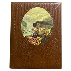 The Railroaders Time Life Old West Series Hardcover Vintage Train History Book - Picture 1 of 9
