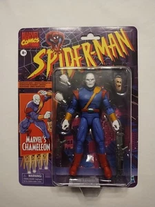 2025 Marvel Legends Retro Spider-Man - The Chameleon 6" Figure BRAND NEW - Picture 1 of 2