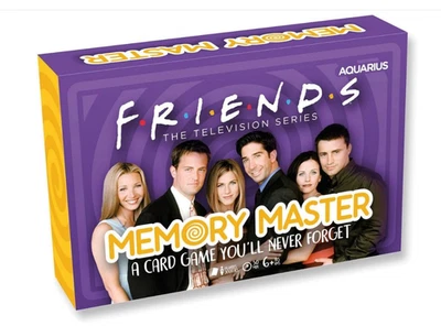 Friends Memory Master Card Game BY Aquarius NEW!!! - Image 1 of 4