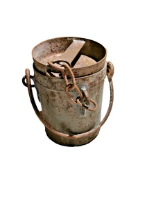 ANCIENNE BOITE A GARGOUSSE POUDRE MILITAIRE - Picture 1 of 6