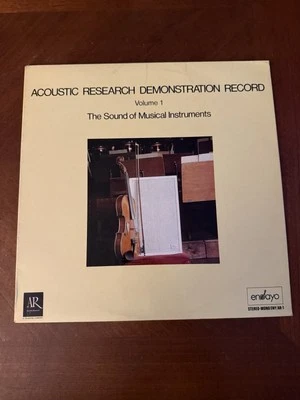 Acoustic Research demonstration Record Vol 1 The Sound of Musical Instruments Lp - Image 1 of 3