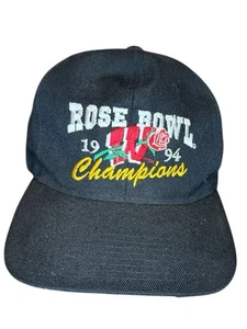 1994 Rose Bowl Hat Wisconsin SnapBack Cap Vintage Headmaster - Picture 1 of 4