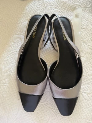 Новый Veronica борода Cecile кожи крышка носок слинга 8,5 серебро черный. Оригинал 375 - Изображение 1 из 4