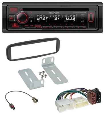 Kenwood MP3 CD USB Bluetooth DAB Autoradio für Renault Clio (2012-2017) - Bild 1 von 4