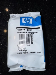 HP 93 C9361W Tri-Color Cartridge(No box) Brand New - Picture 1 of 5