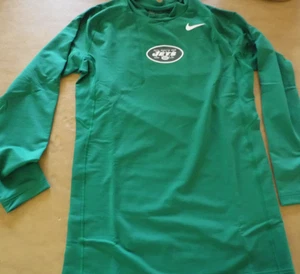 NEW YORK JETS TEAM ISSUE NIKE DRI-FIT LANGARMSHIRT GR XXL NIE GETRAGEN - Bild 1 von 5
