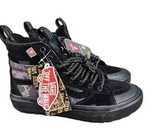 VANS Sk8-Hi MTE 2 Black Camo Unisex Snow/hiking Boots Shoes M7.5/W9 New - Picture 1 of 13