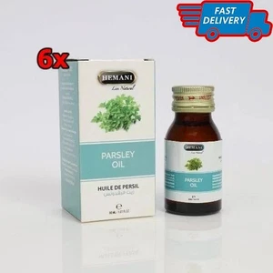 6x Hemani Parsley Oil Essential Herbal Oil 30mL 100% Natural Fast Shipping - Picture 1 of 1