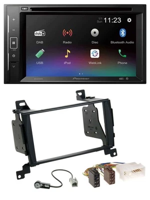 Pioneer Bluetooth MP3 USB 2DIN DAB DVD Autoradio für Hyundai Santa Fe 2007-2012 - Bild 1 von 4