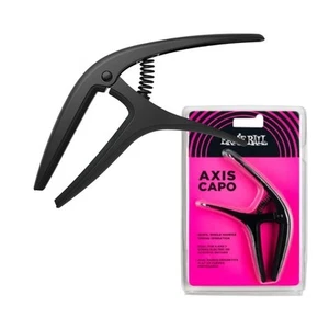 Ernie Ball AXIS CAPO Chitarre acustiche ed elettriche universali 9600 NERO - Foto 1 di 8