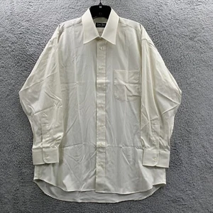 Vintage GITMAN BROS Shirt Mens Size Large / 16 Button Up Oxford White* - Picture 1 of 10