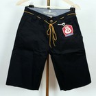 Expedition One Skateboards Chino Short Pants Hose Drifter Black Stretch in 28