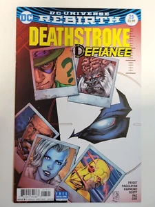 Deathstroke #25 DC Comics 2016 Series Variant 9.4 Near Mint - Imagen 1 de 2