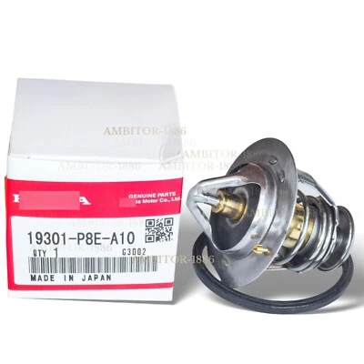 New OEM Engine Coolant Thermostat Assembly 19301-P8E-A10 Fit 91-17 Honda Acura - Image 1 of 4
