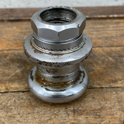 Vintage Stronglight Headset Bear Trap  1" Threaded Eroica 60s 70s France Parts - Image 1 of 4