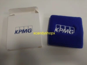 KPMG blue sweatband / wristband - Picture 1 of 3