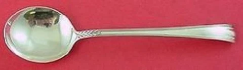 American Directoire by Lunt Sterling Silver Cream Soup Spoon 6 1/2" Cover