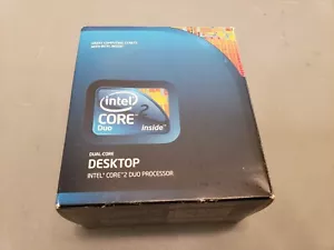 New Intel Core 2 Duo CPU E7500 2.93GHz LGA-775 Desktop Processor SLGTE NOB - Picture 1 of 3