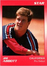 1990 Star Jim Abbott Jim Abbott #6 California Angels