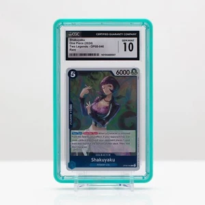 One Piece 2024 Shakuyaku #046 raro foil OP08 due leggende CGC 10 - Foto 1 di 4