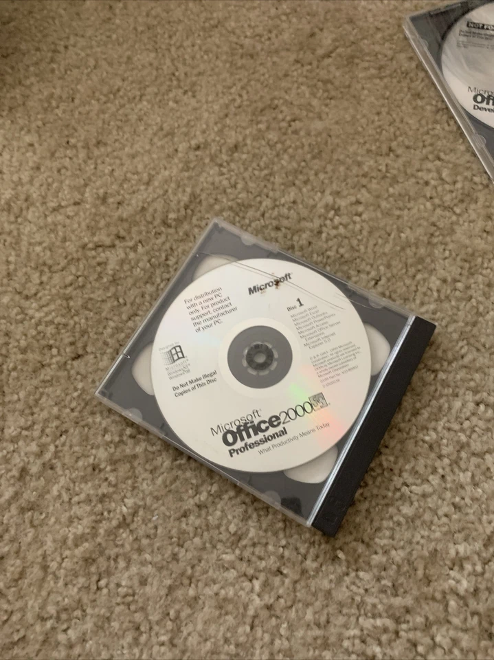 Microsoft Office 2000 Professional See Pics - Image 1 of 4