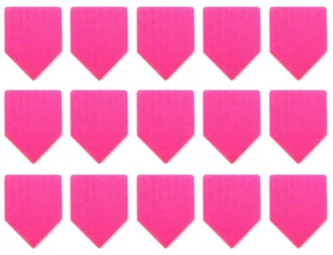 5 juegos de mini vuelos de dardos Delta de tela de nailon Rip Stop - se envía con seguimiento - rosa - Imagen 1 de 1