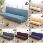 Armless Sofa Bed Cover Without Armrest  Elastic Folding Furniture Bench Cover