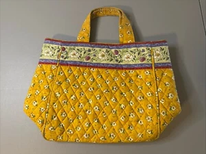Maggi B Floral Quilted Cotton Two Handle Tote Handbag Purse Bag MaggiB - Picture 1 of 10