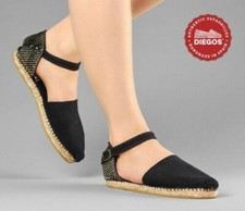 Las mejores ofertas en Alpargata Tacones Negros para Mujer | eBay