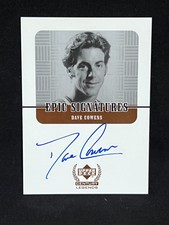 DAVE COWENS CELTICS 1999 UPPER DECK CENTURY LEGENDS EPIC SIGNATURES ON CARD AUTO